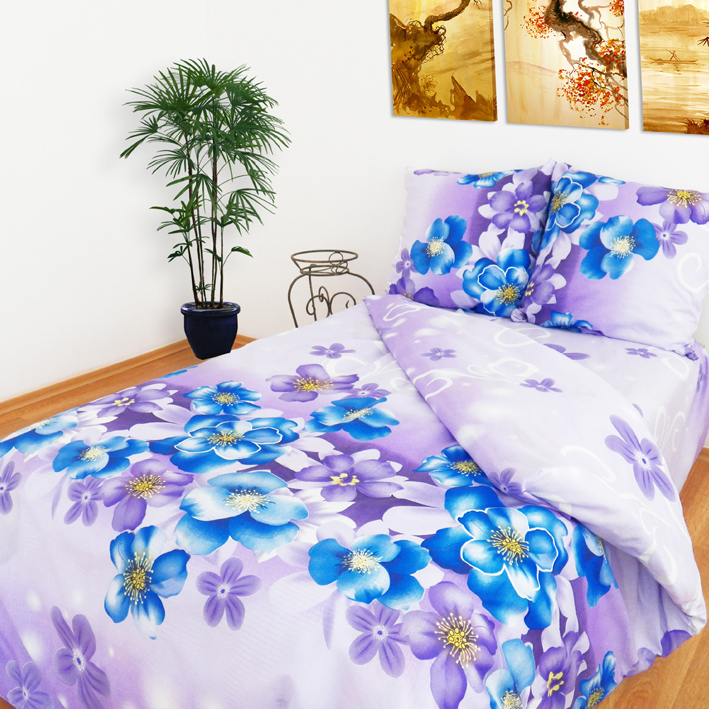 купить Постельное бельё, Простынь 1,5сп., 150*220см Elines поликоттон Пакистан №11 Анютка
